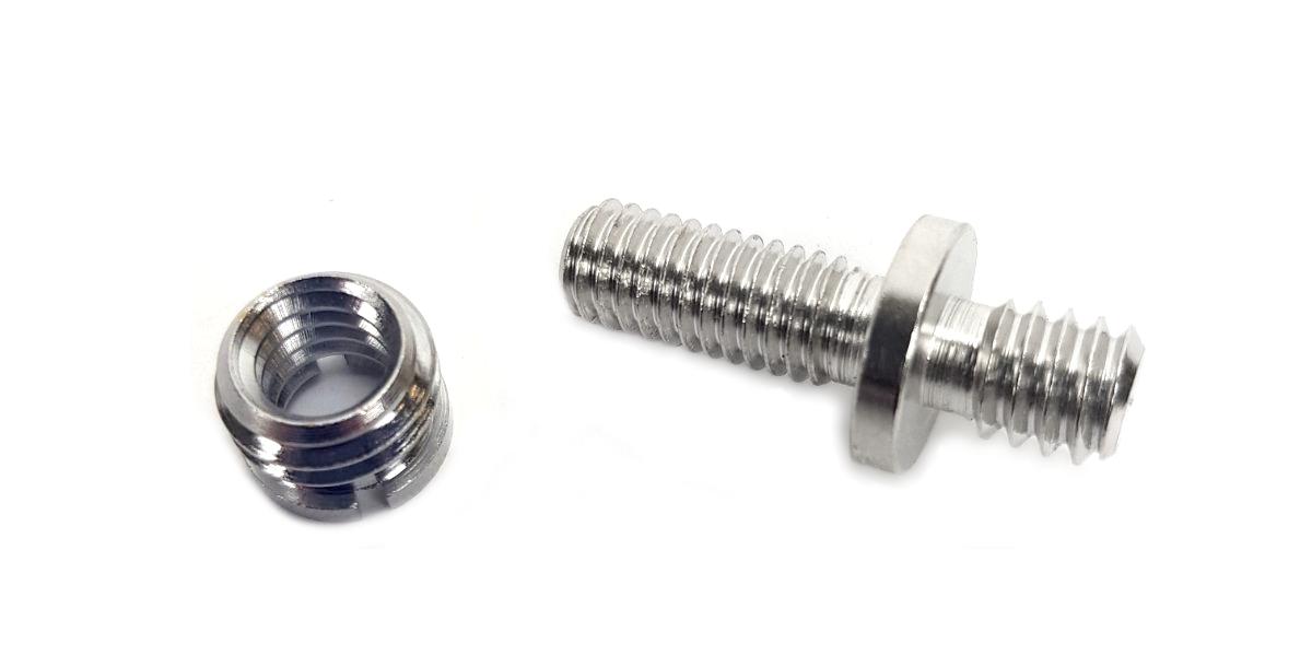 MANFROTTO194 ADATTATORE 5/8" FEMMINA - 3/8" MASCHIO CON VITE 1/4